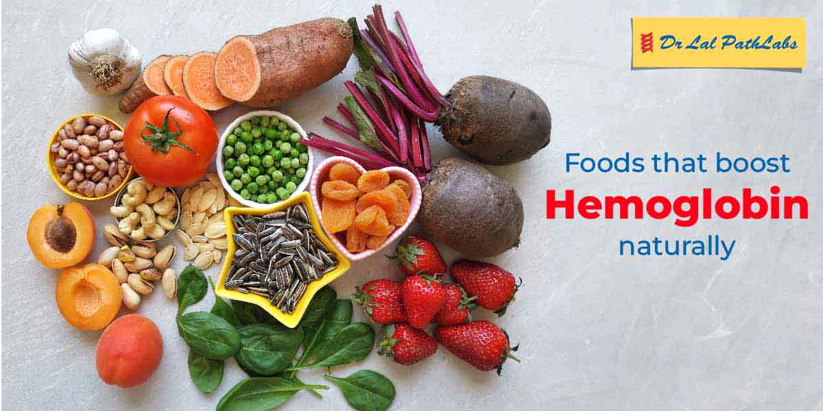 Iron-rich foods for increasing hemoglobin