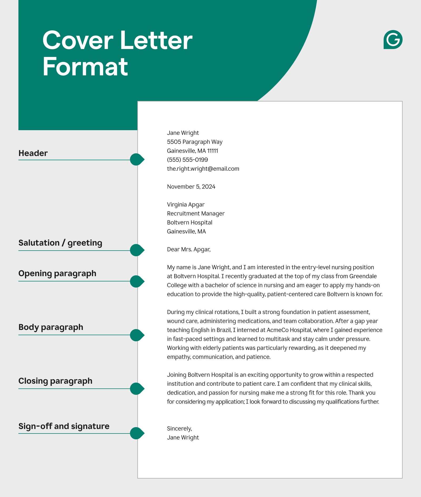 Cover Letter Closure Tips