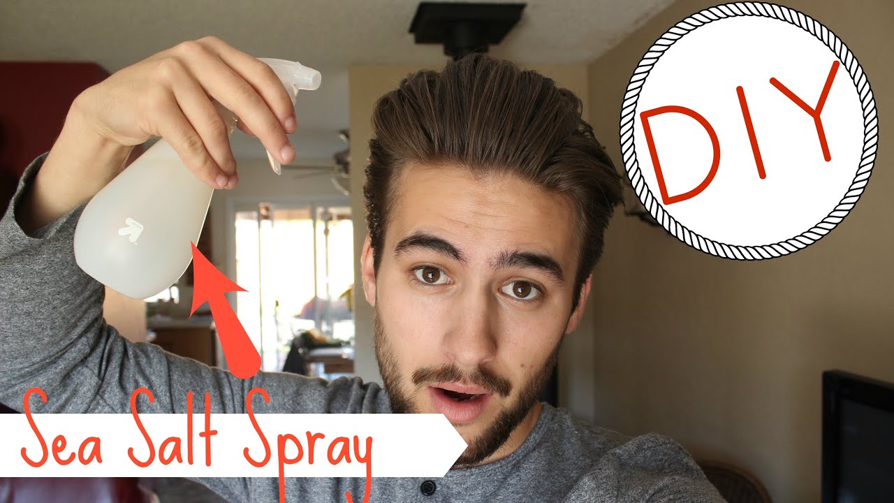 How to make sea salt spray