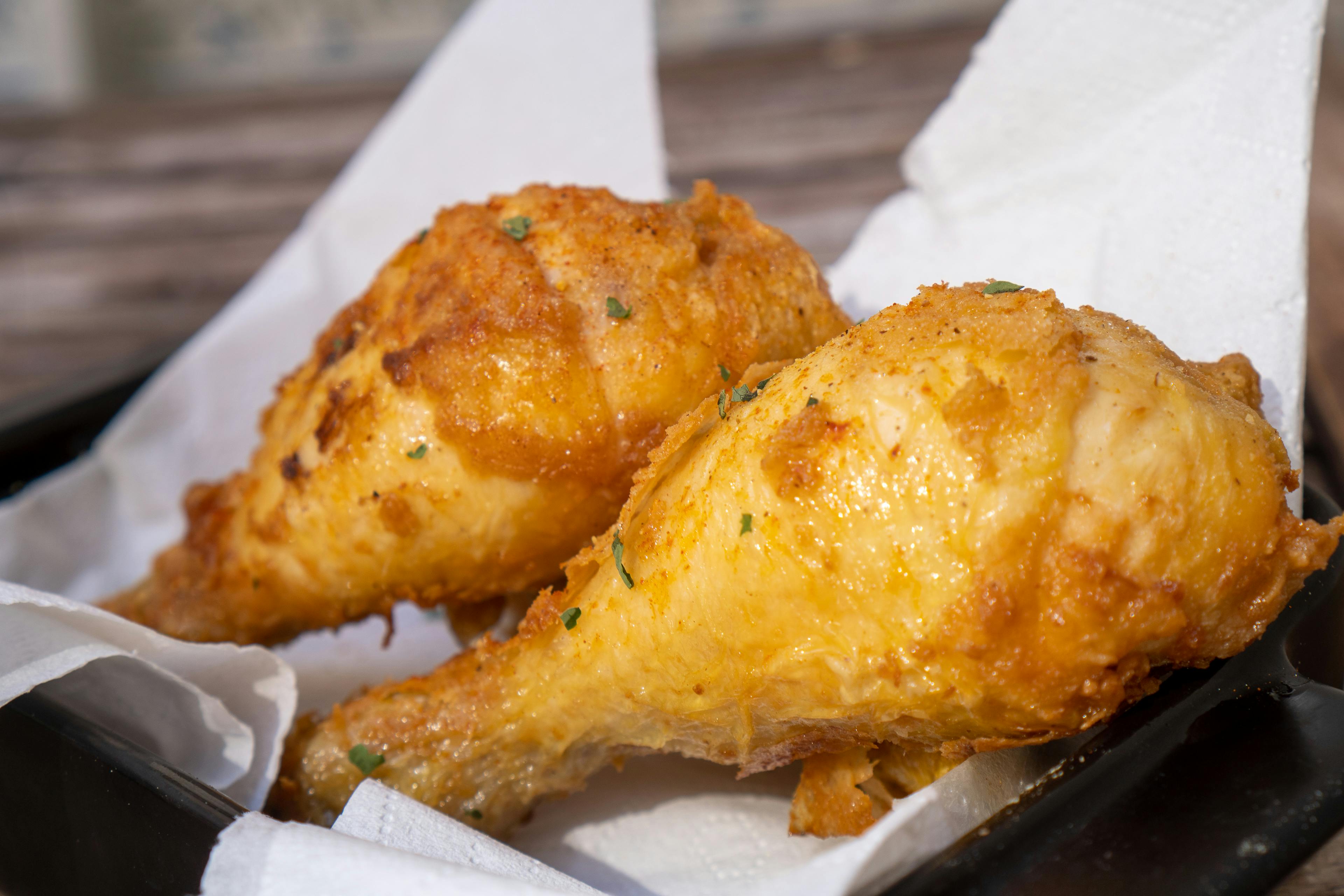 Crispy Deep Fried Chicken Wings